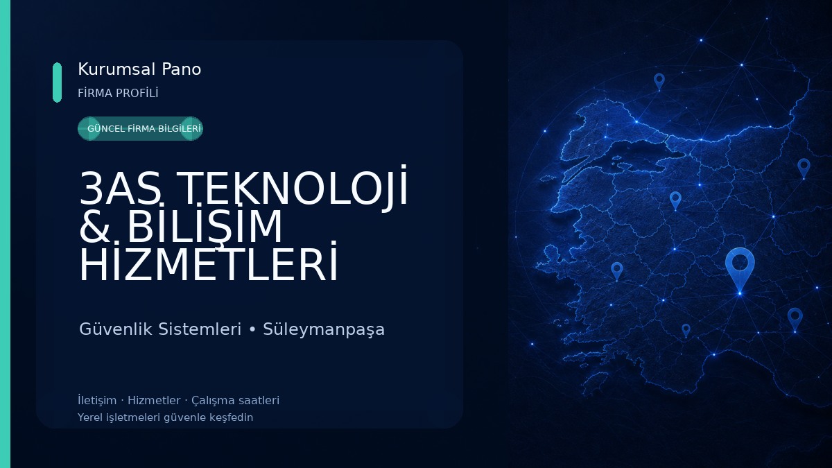 3AS TEKNOLOJİ & BİLİŞİM HİZMETLERİ 