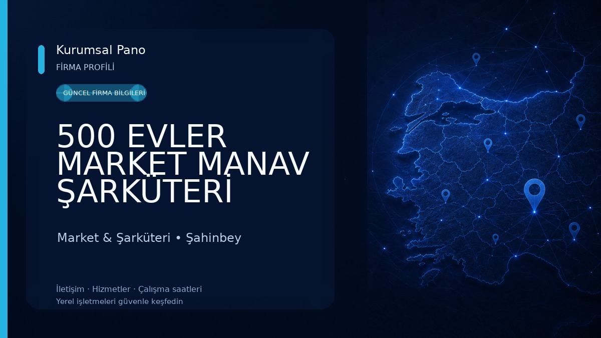 500 EVLER MARKET MANAV ŞARKÜTERİ
