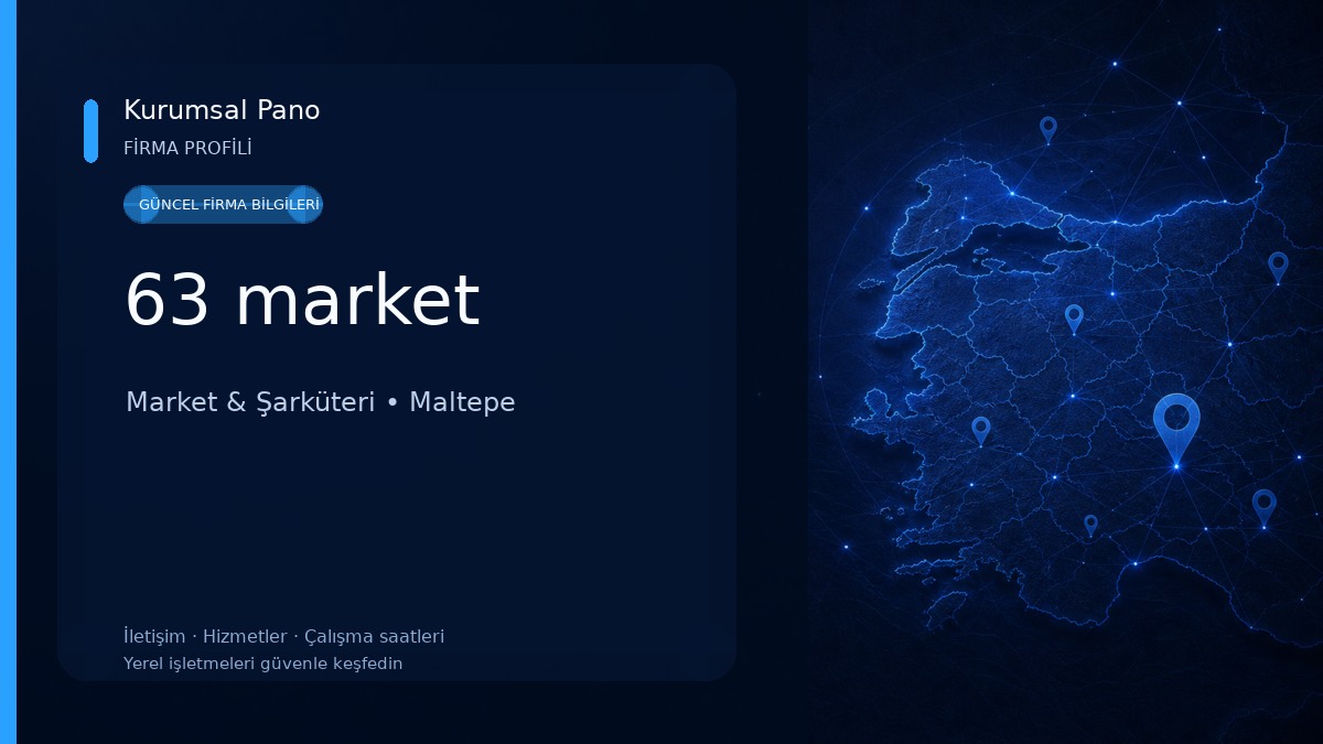 63 market Market & Şarküteri