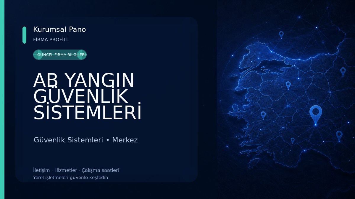 AB YANGIN GÜVENLİK SİSTEMLERİ 