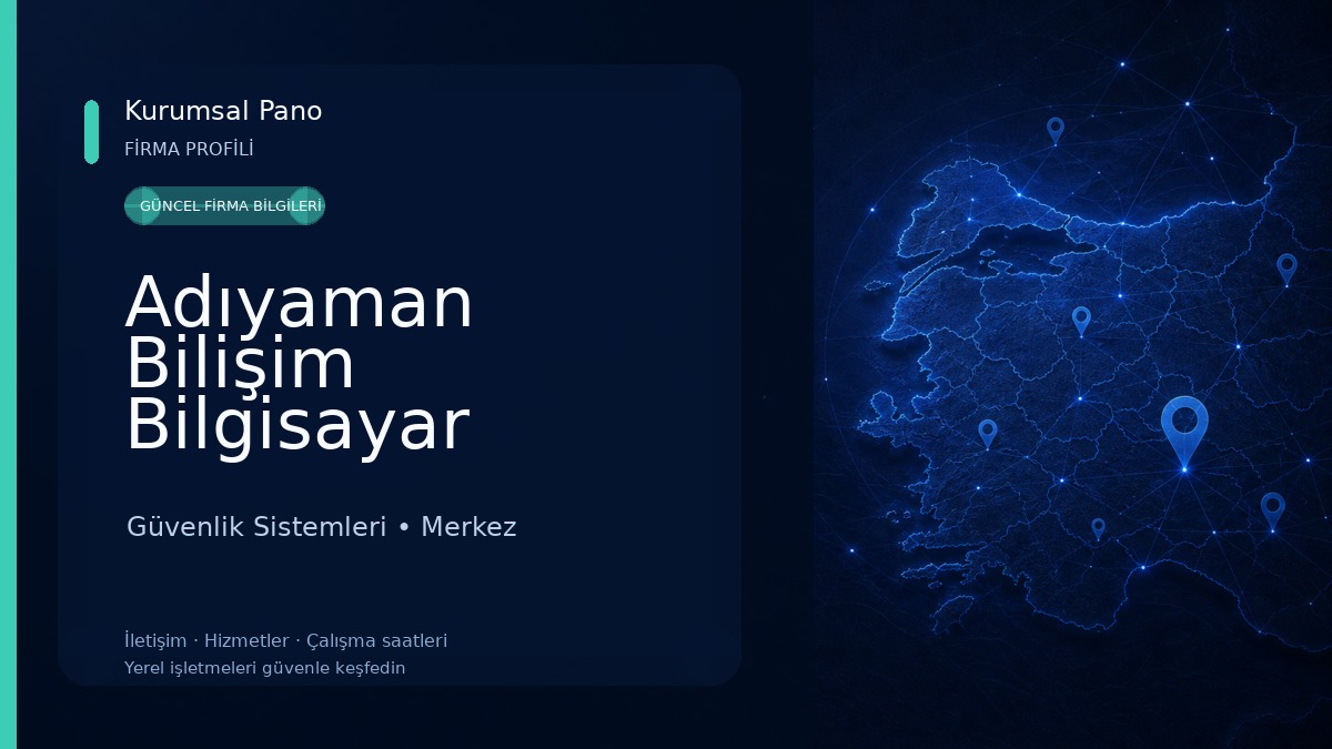 Adıyaman Bilişim Bilgisayar