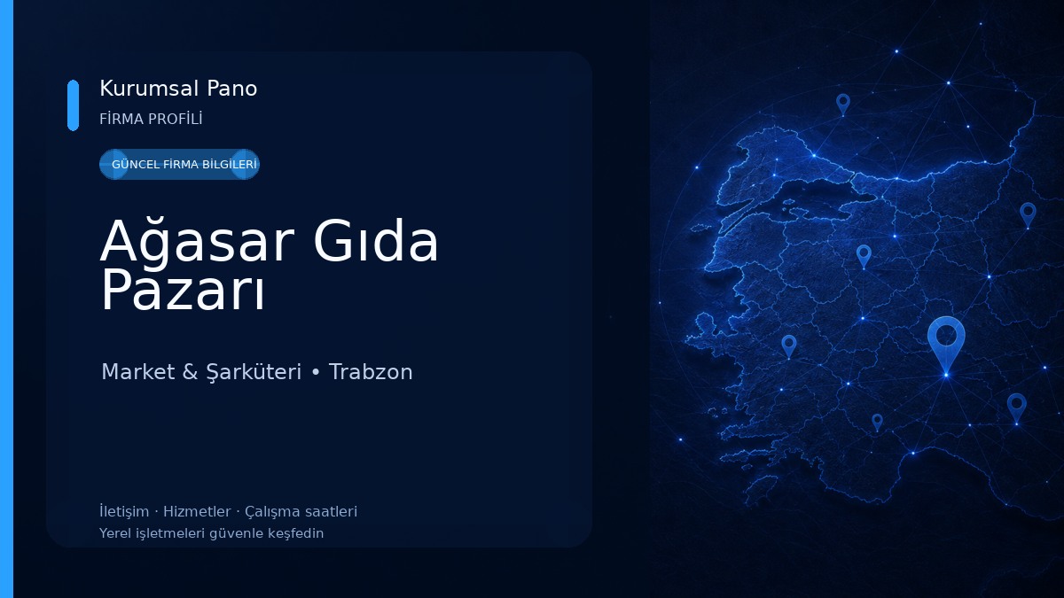 Ağasar Gıda Pazarı Market & Şarküteri