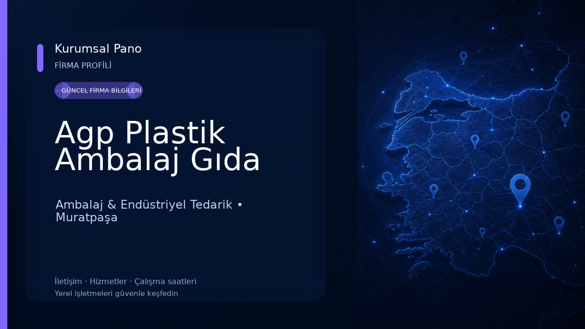 Agp Plastik Ambalaj Gıda 