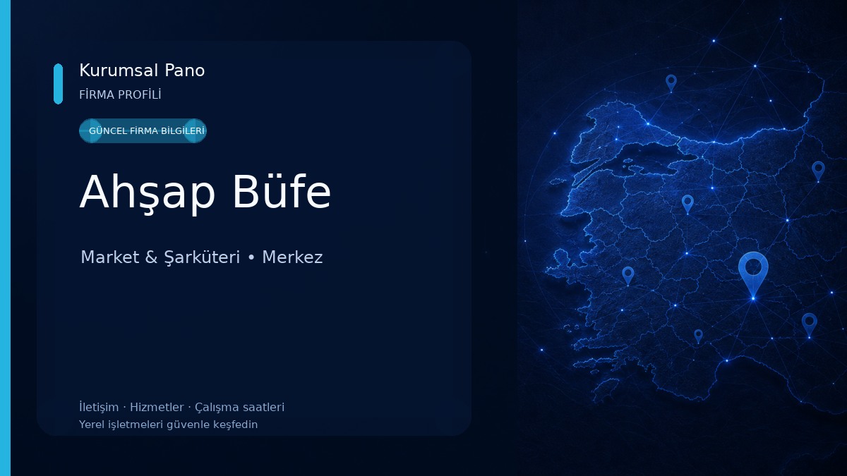 Ahşap Büfe Market & Şarküteri