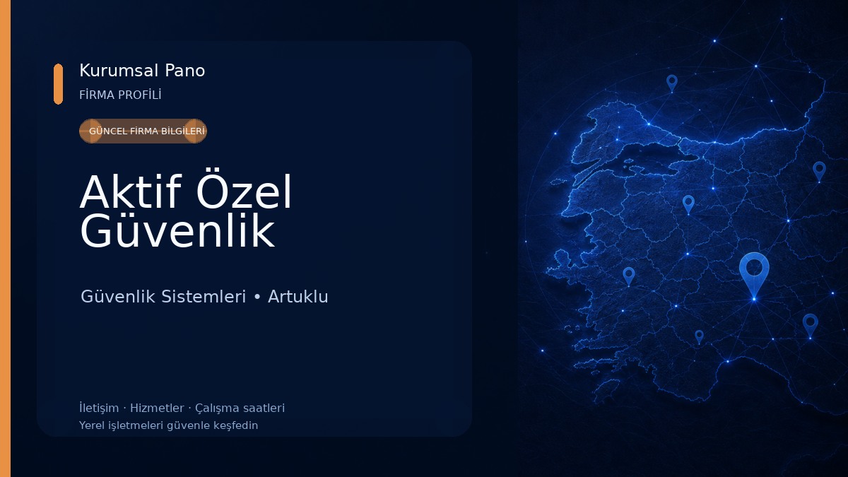 Aktif Özel Güvenlik Güvenlik Sistemleri