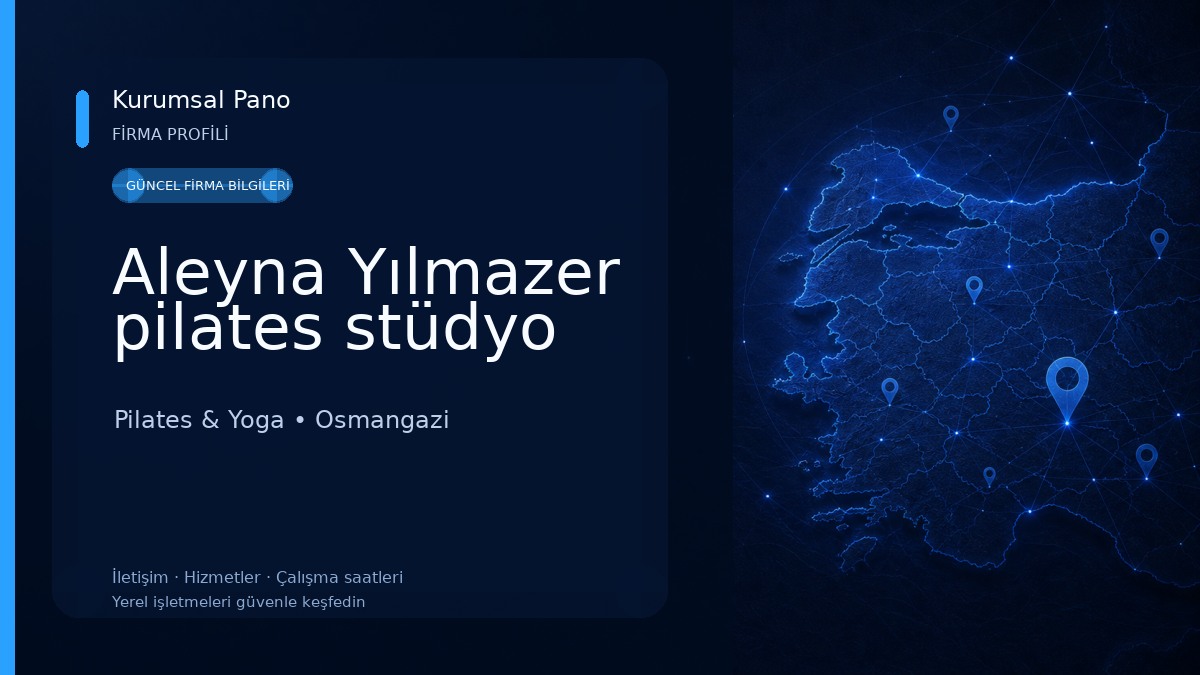 Aleyna Yılmazer pilates stüdyo