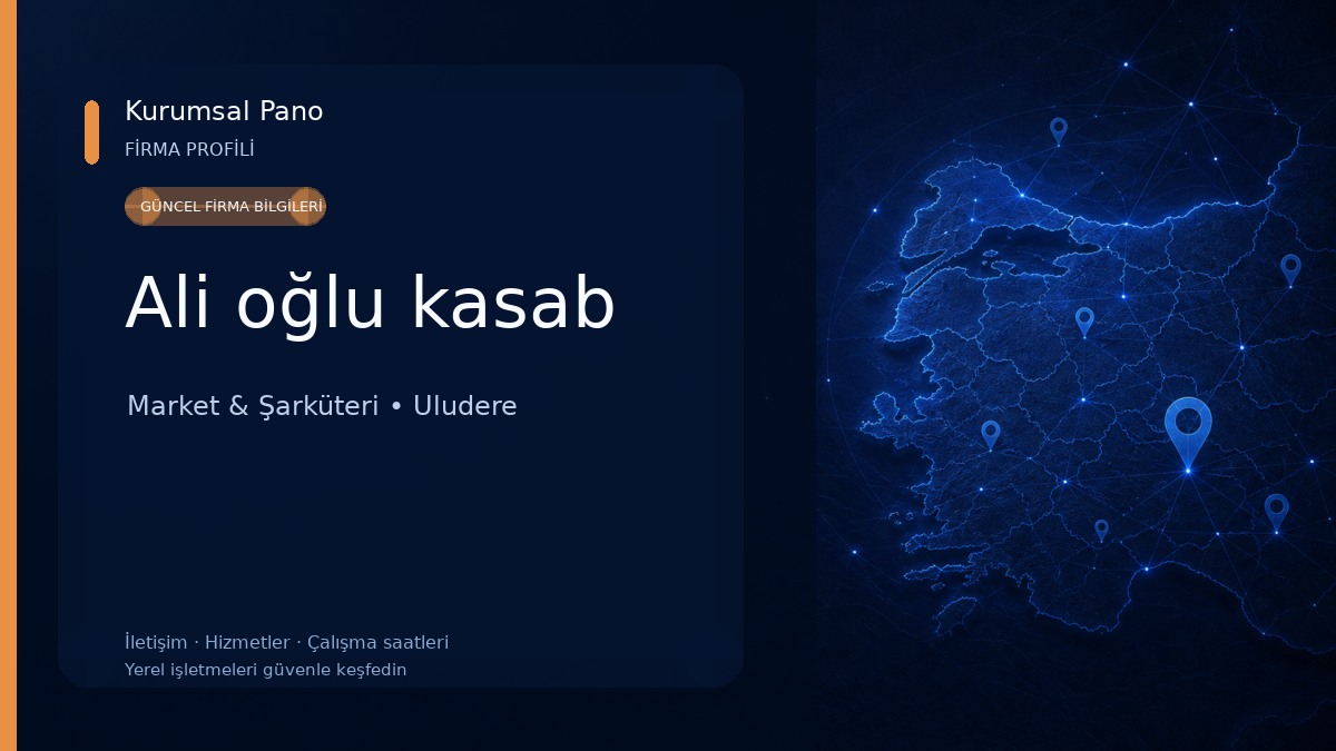 Ali oğlu kasab