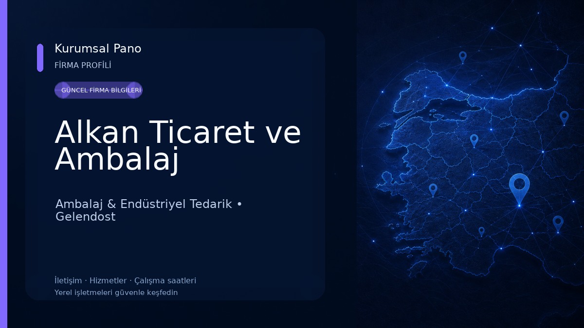 Alkan Ticaret ve Ambalaj 