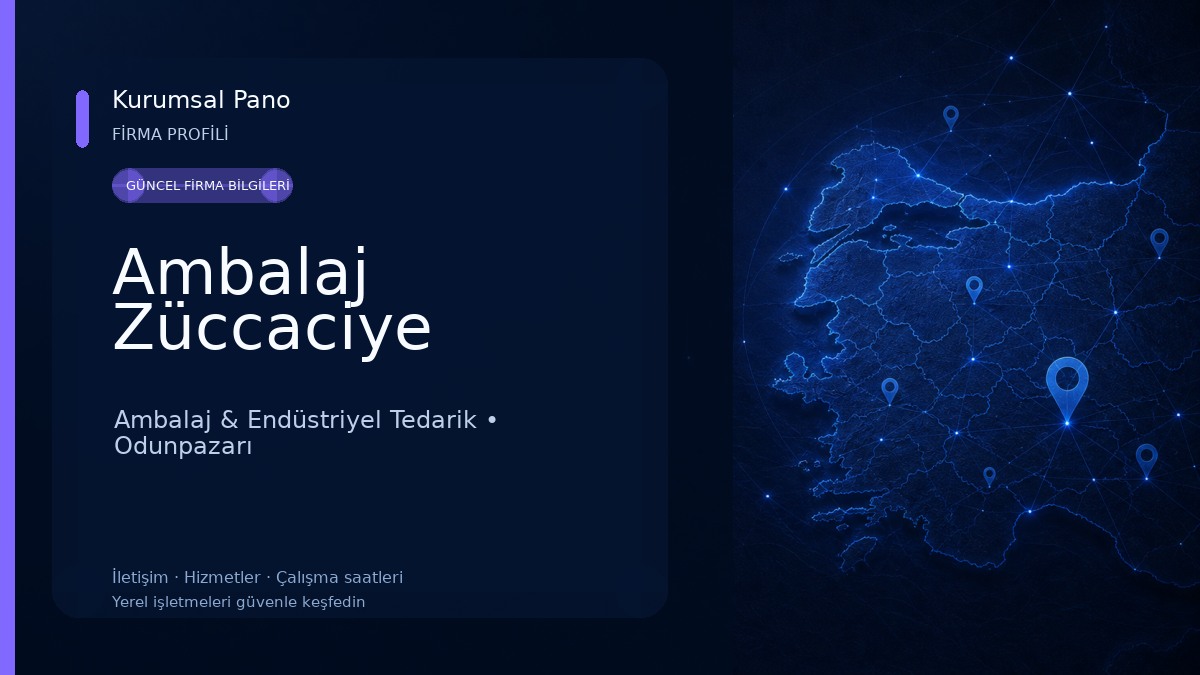 Ambalaj Züccaciye Ambalaj & Endüstriyel Tedarik