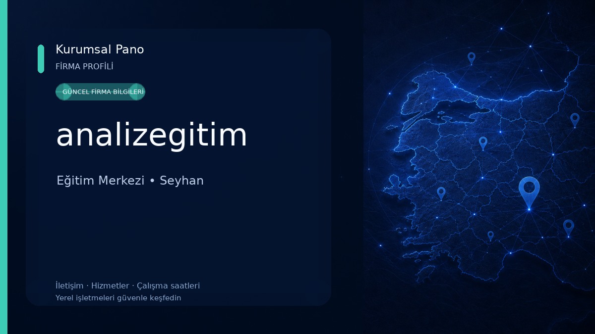 analizegitim