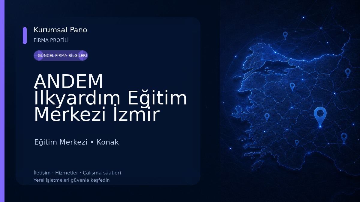 ANDEM İlkyardım Eğitim Merkezi İzmir