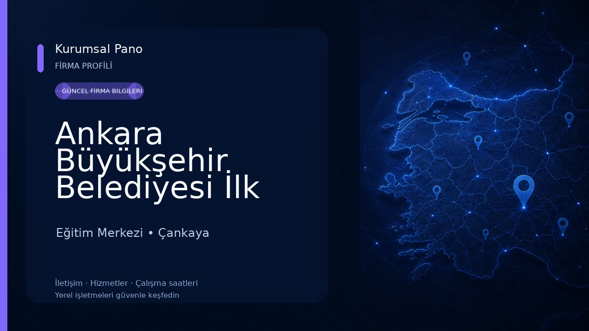 Ankara Büyükşehir Belediyesi İlk Yardım Eğitim Merkezi