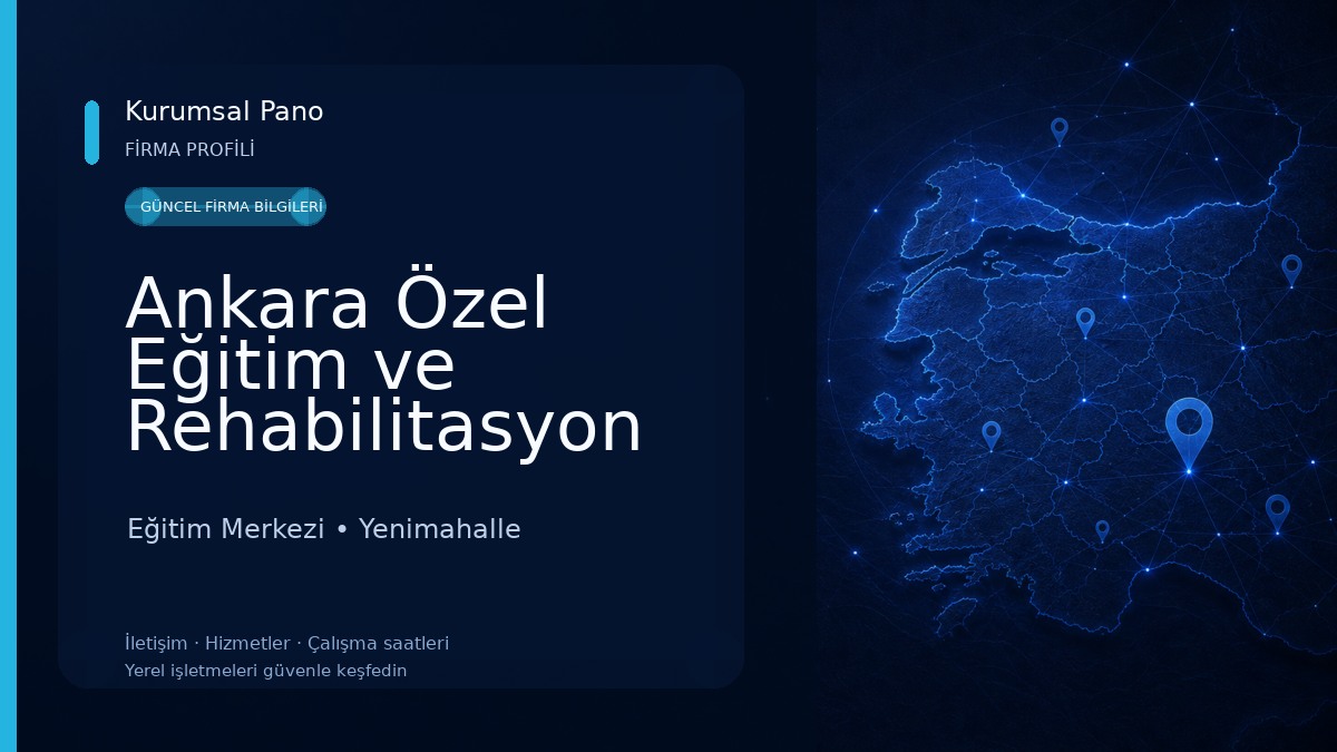 Ankara Özel Eğitim ve Rehabilitasyon Merkezi