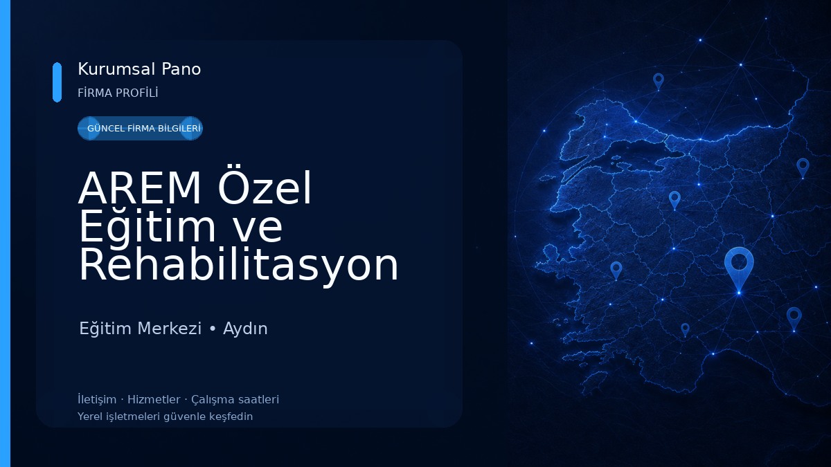AREM Özel Eğitim ve Rehabilitasyon Merkezi Eğitim Merkezi
