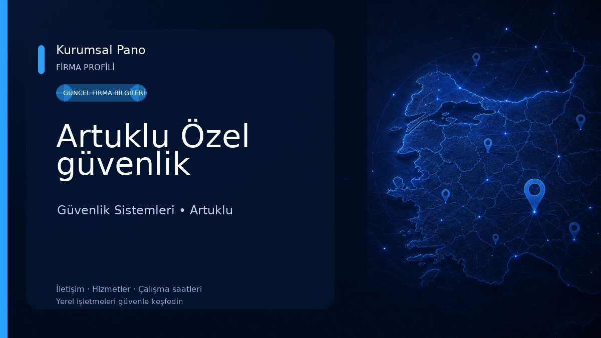 Artuklu Özel güvenlik Güvenlik Sistemleri