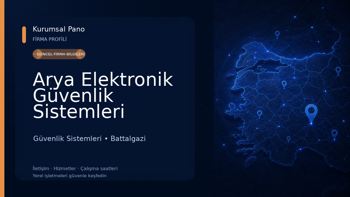 Arya Elektronik Güvenlik Sistemleri 