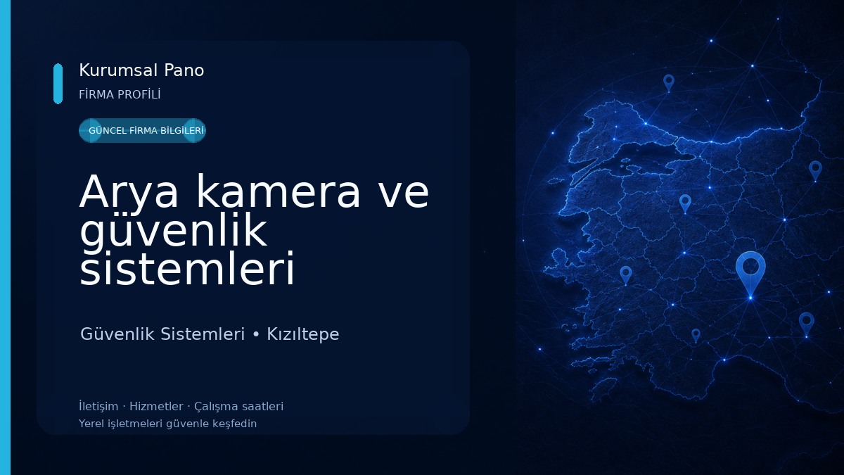 Arya kamera ve güvenlik sistemleri Güvenlik Sistemleri