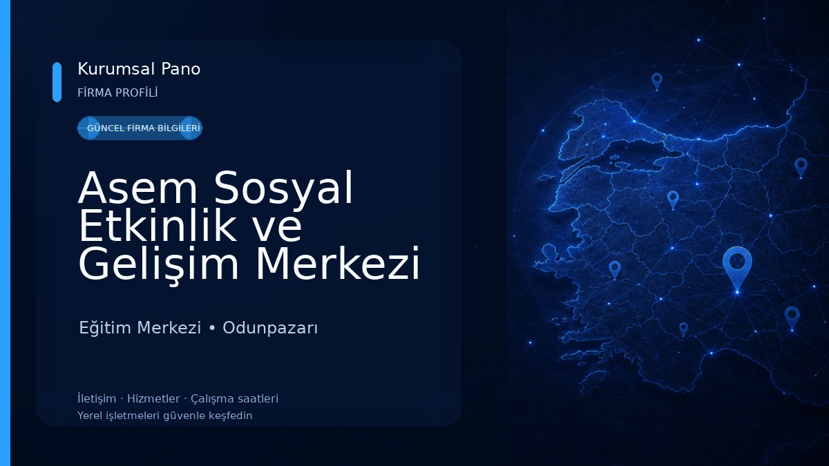 Asem Sosyal Etkinlik ve Gelişim Merkezi