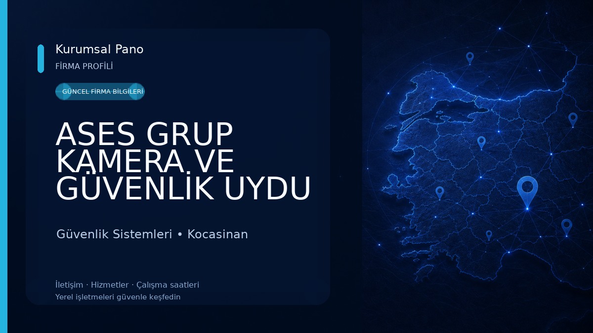ASES GRUP KAMERA VE GÜVENLİK UYDU DİAFON SİSTEMLERİ