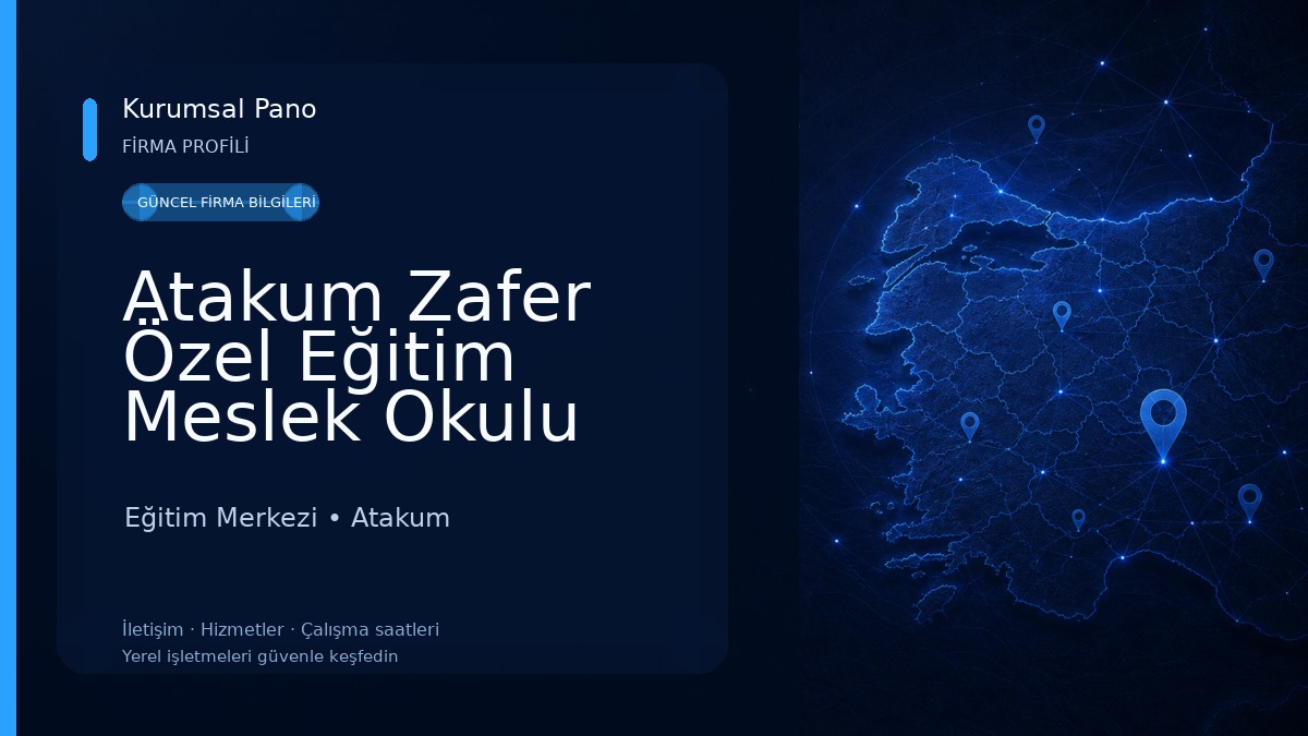 Atakum Zafer Özel Eğitim Meslek Okulu
