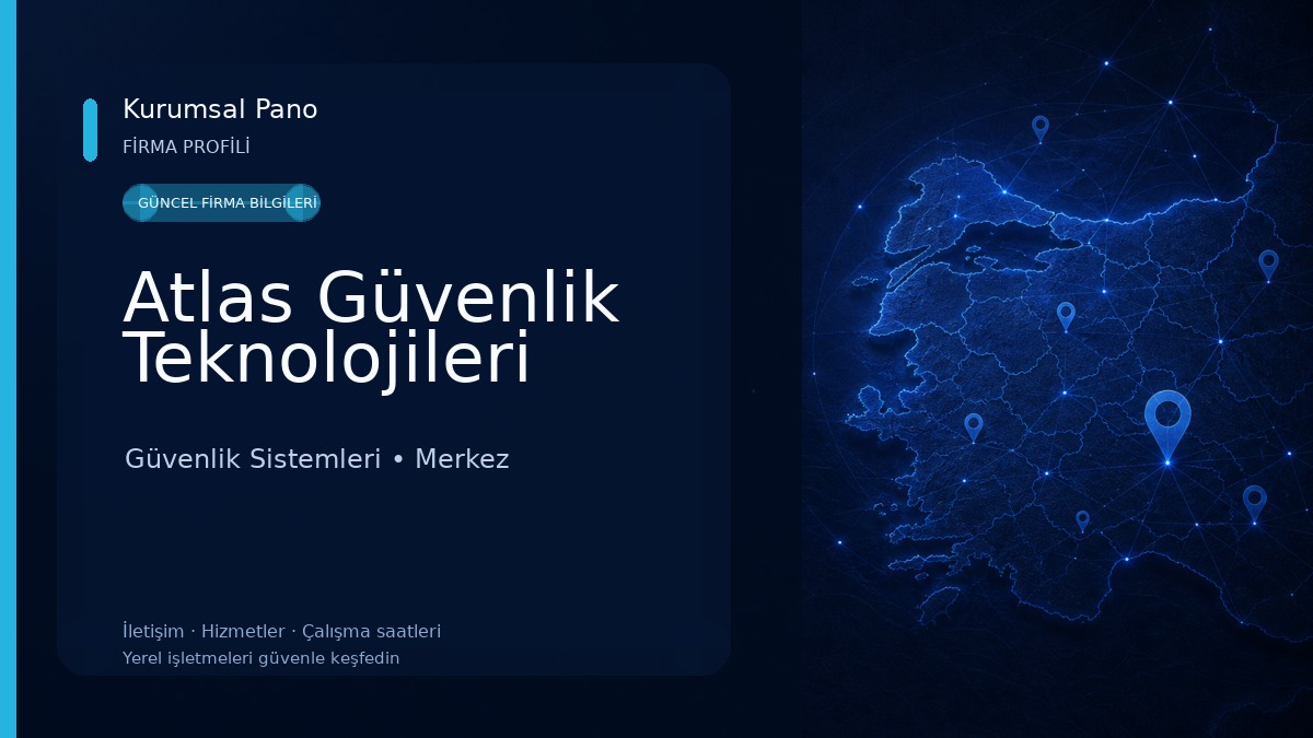 Atlas Güvenlik Teknolojileri Güvenlik Sistemleri