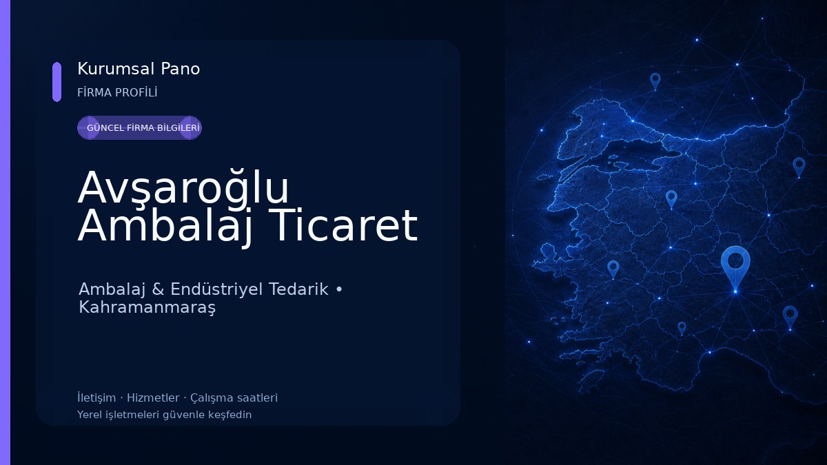 Avşaroğlu Ambalaj Ticaret