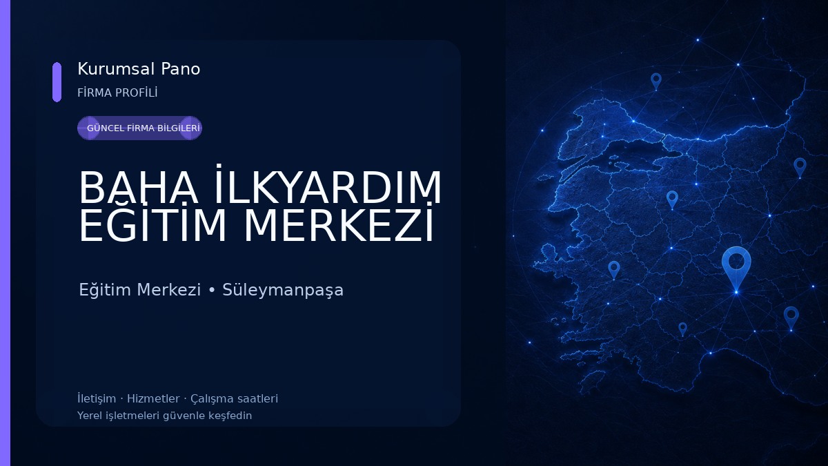 BAHA İLKYARDIM EĞİTİM MERKEZİ