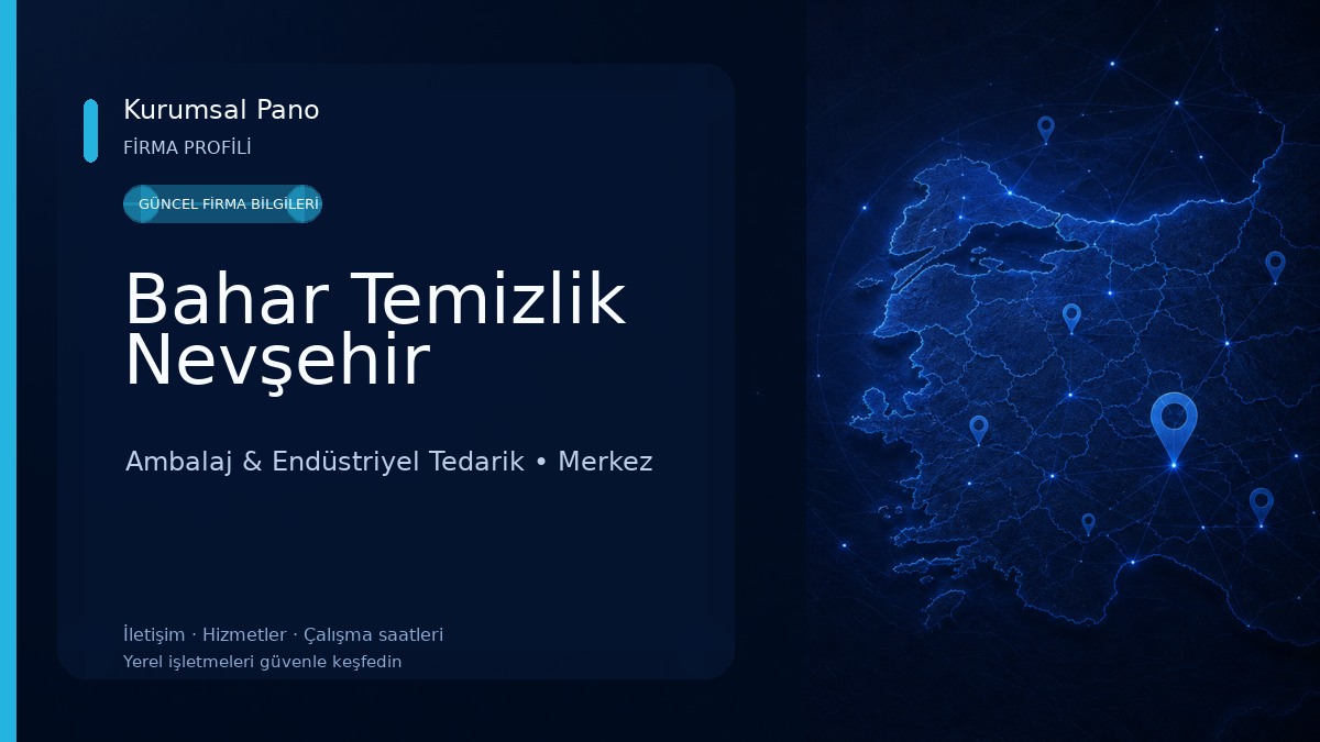 Bahar Temizlik Nevşehir 