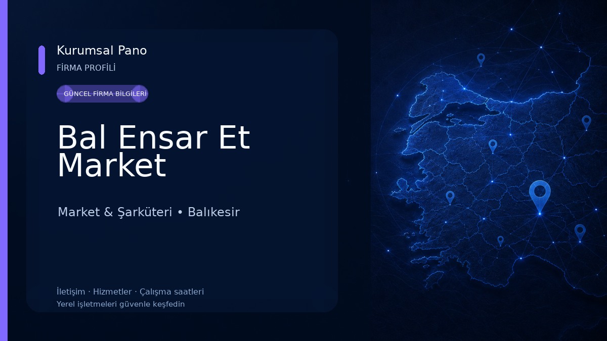Bal Ensar Et Market
