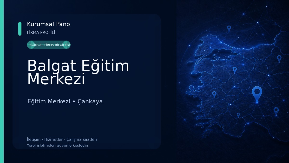 Balgat Eğitim Merkezi Eğitim Merkezi
