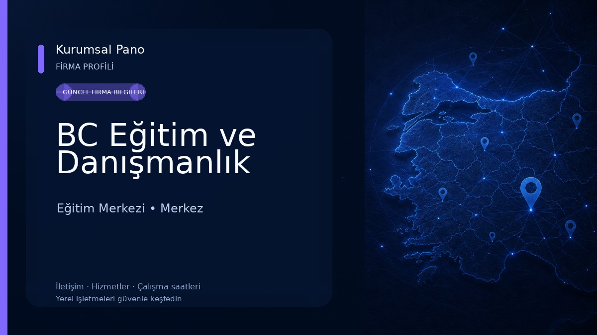 BC Eğitim ve Danışmanlık