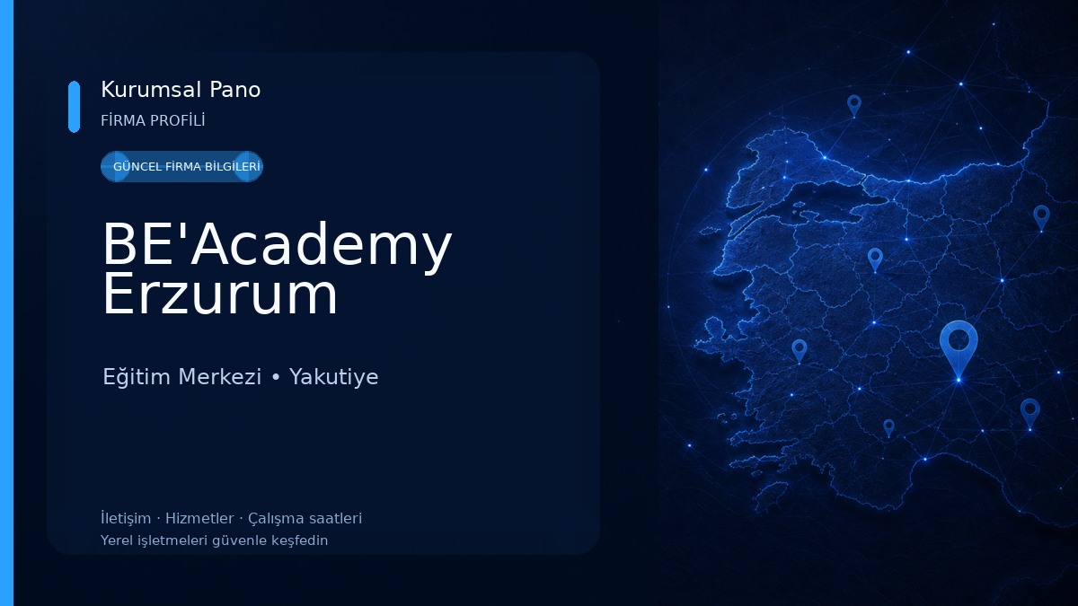 BE'Academy Erzurum