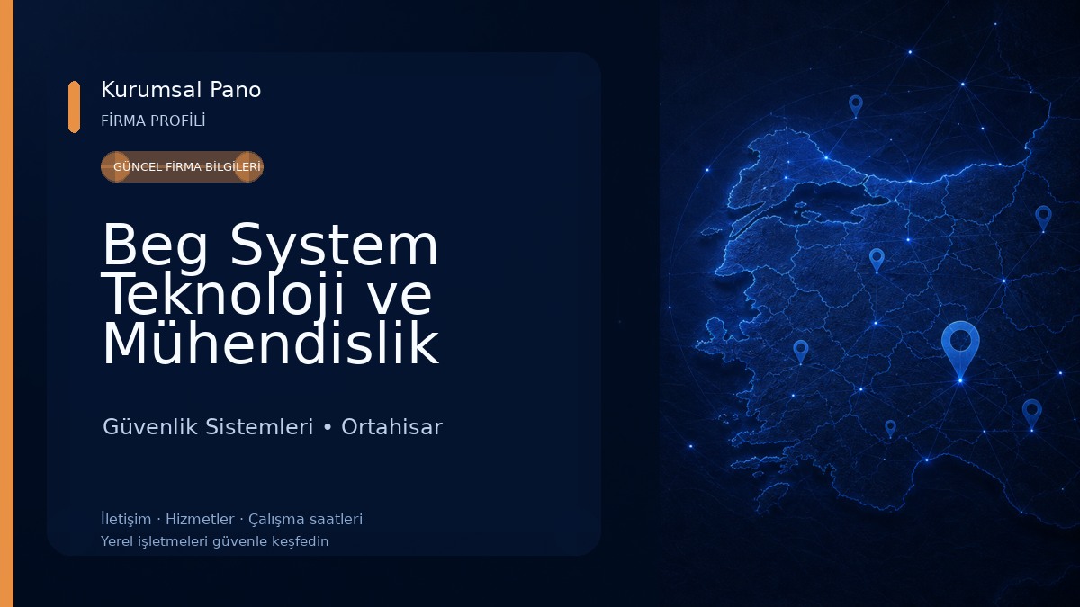Beg System Teknoloji ve Mühendislik