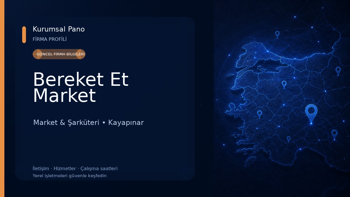 Bereket Et Market Market & Şarküteri