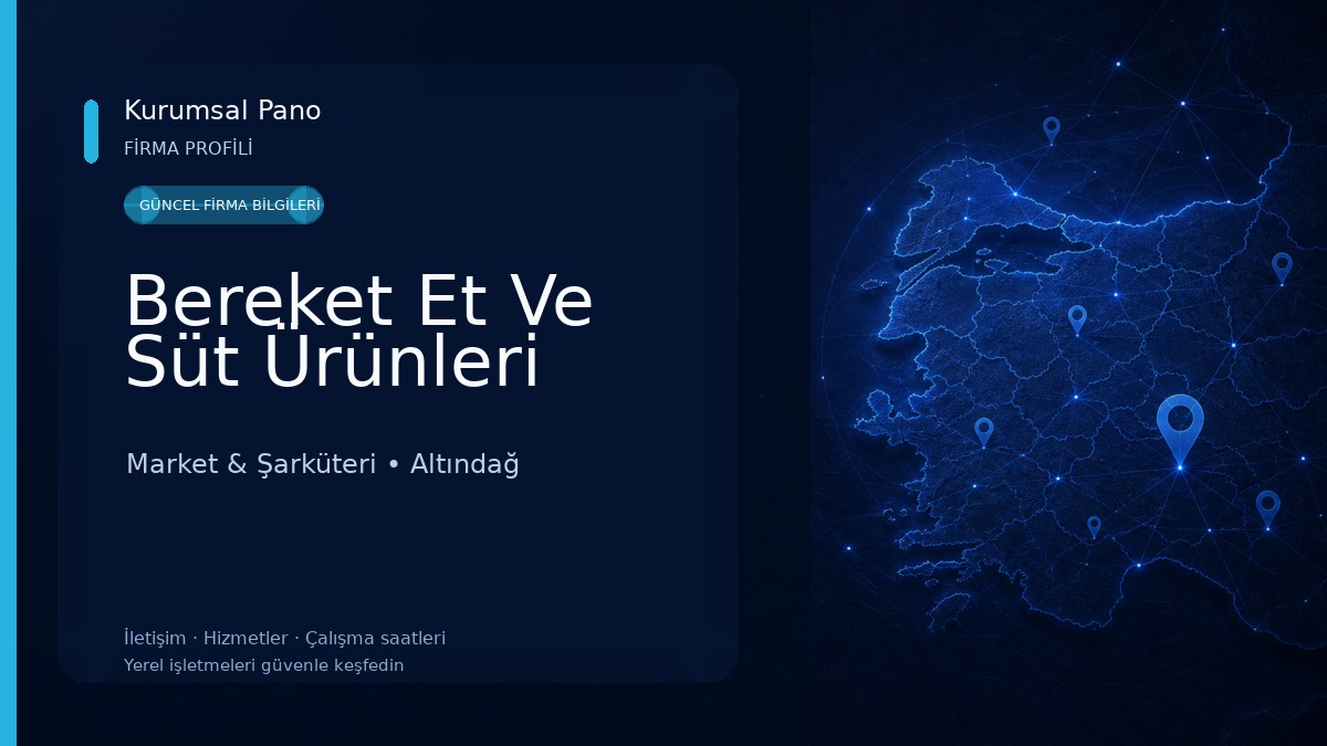 Bereket Et Ve Süt Ürünleri
