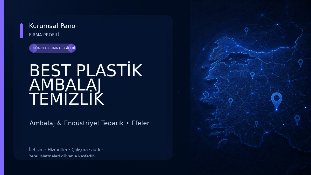 BEST PLASTİK AMBALAJ TEMİZLİK ÜRÜNLERİ 