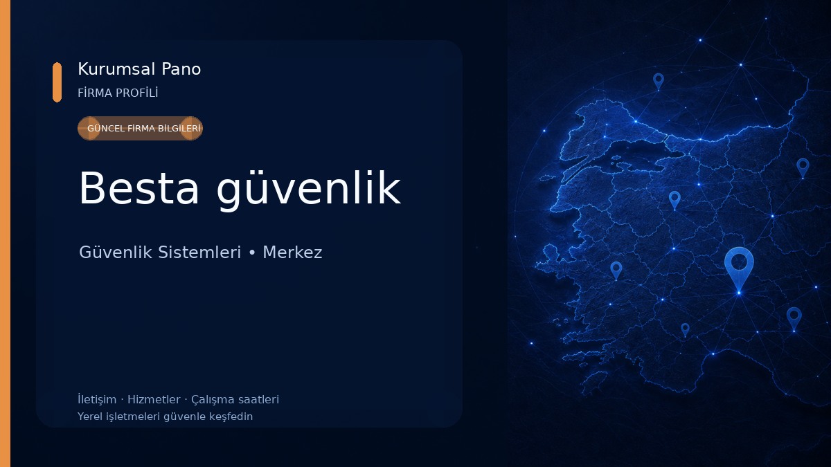 Besta güvenlik Güvenlik Sistemleri
