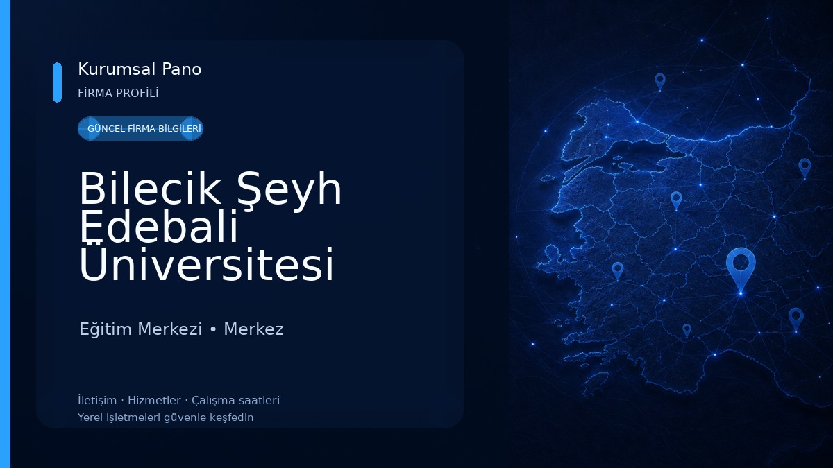 Bilecik Şeyh Edebali Üniversitesi