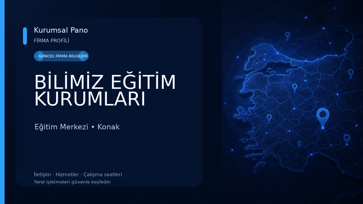 BİLİMİZ EĞİTİM KURUMLARI