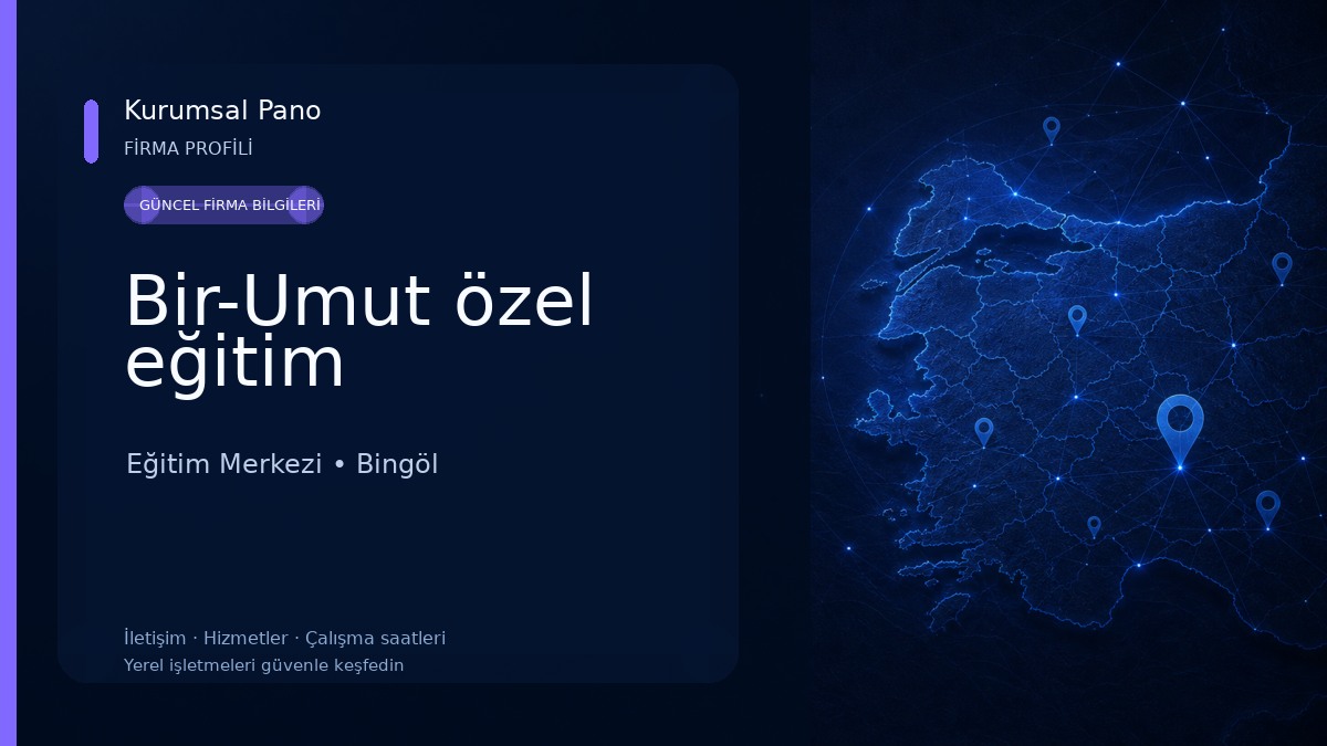 Bir-Umut özel eğitim 