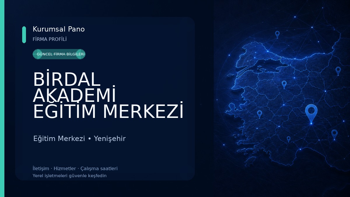 BİRDAL AKADEMİ EĞİTİM MERKEZİ KURSU 