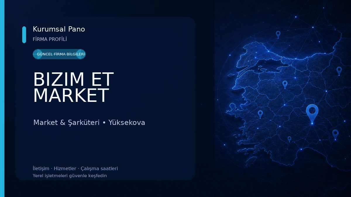 BIZIM ET MARKET Market & Şarküteri