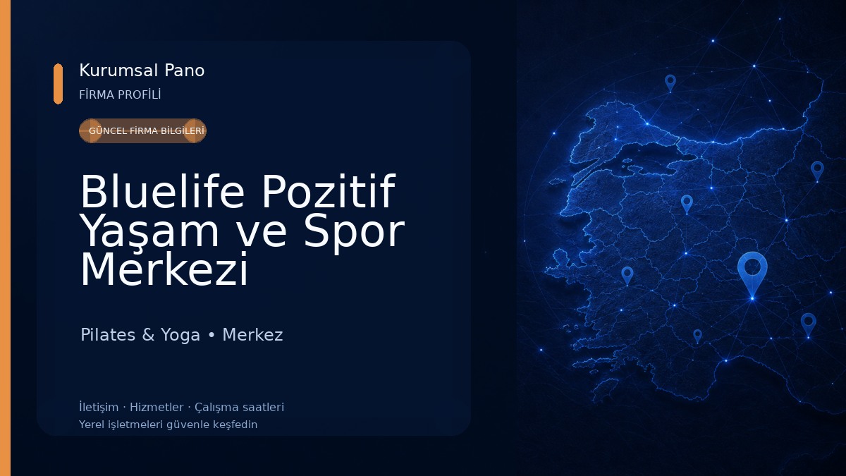 Bluelife Pozitif Yaşam ve Spor Merkezi Pilates & Yoga