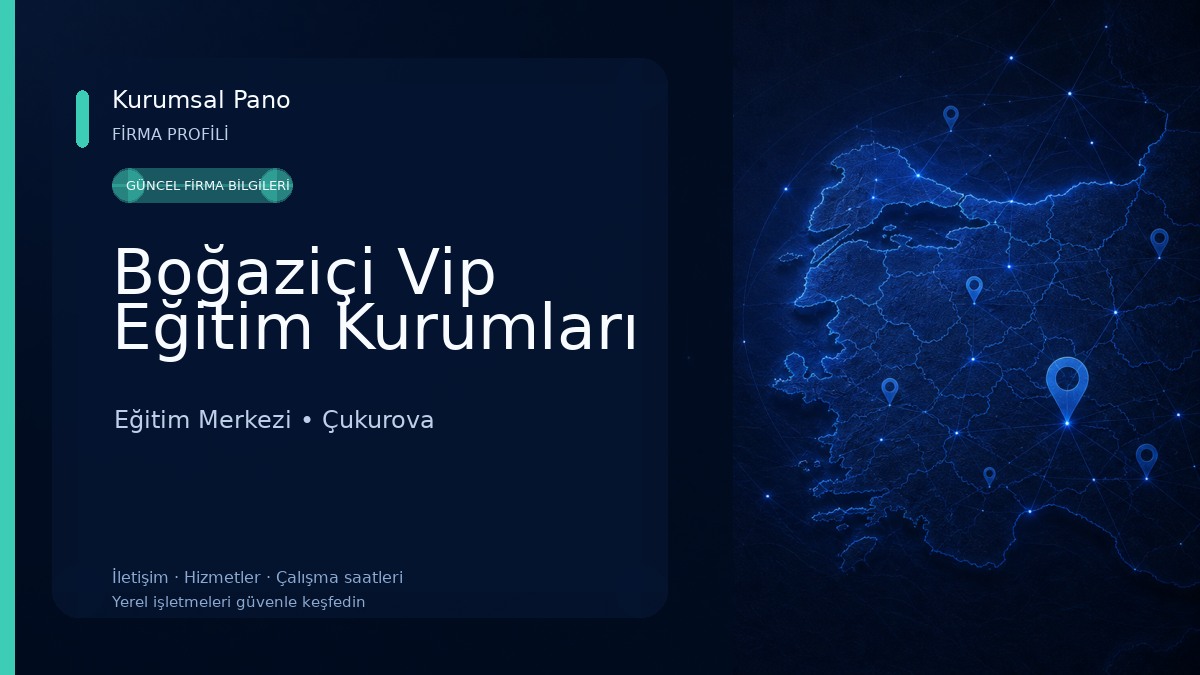 Boğaziçi Vip Eğitim Kurumları