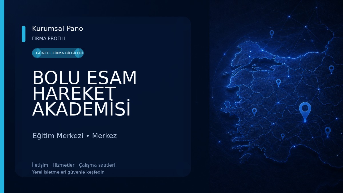 BOLU ESAM HAREKET AKADEMİSİ Eğitim Merkezi