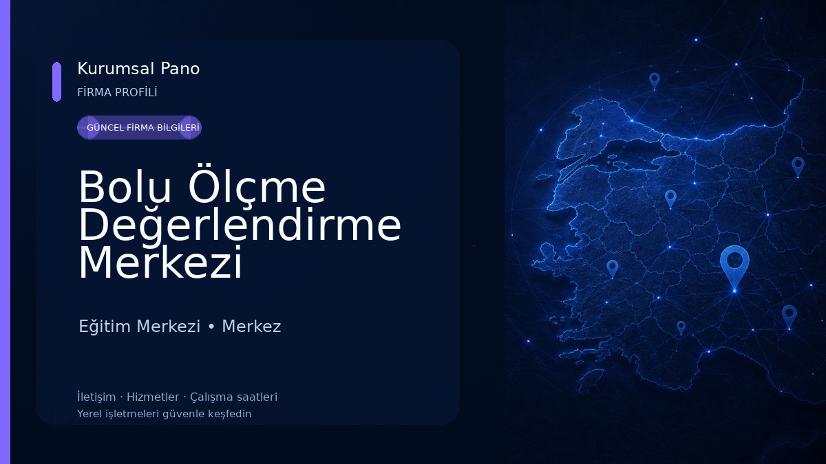 Bolu Ölçme Değerlendirme Merkezi