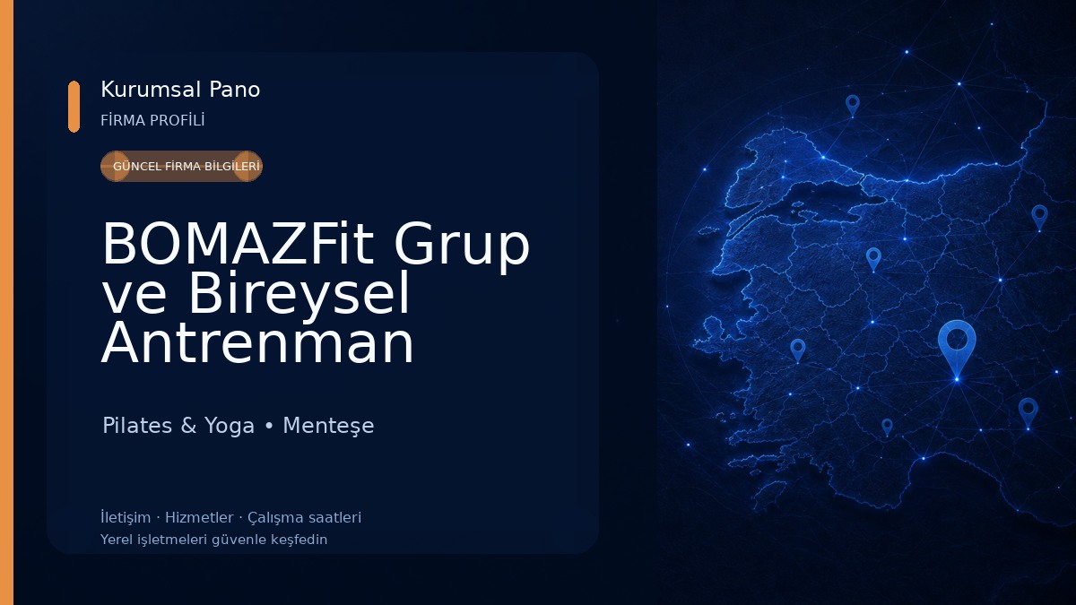 BOMAZFit Grup ve Bireysel Antrenman Stüdyosu Pilates & Yoga