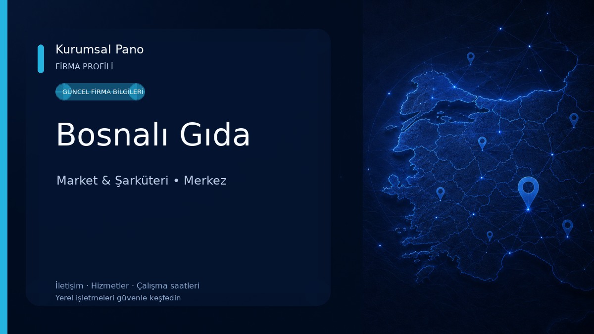 Bosnalı Gıda Market & Şarküteri