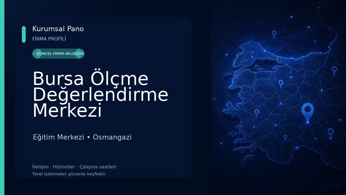 Bursa Ölçme Değerlendirme Merkezi