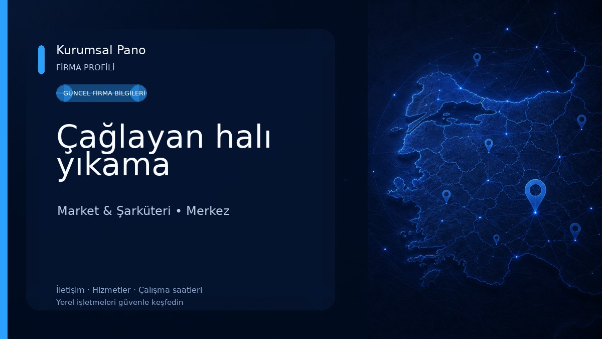 Çağlayan halı yıkama